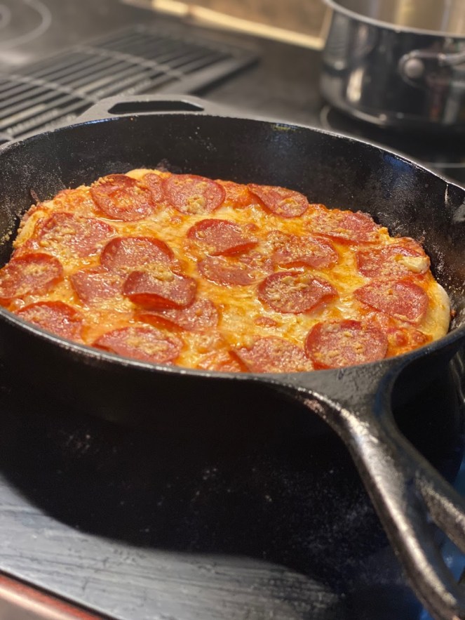Cast Iron Pizza