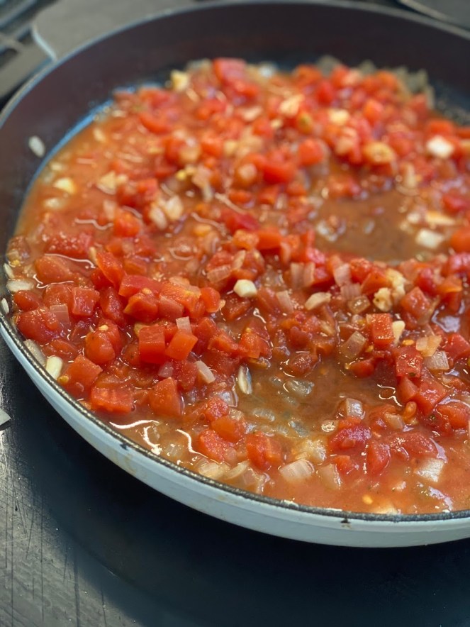 Tomato Sauce Before Reduction